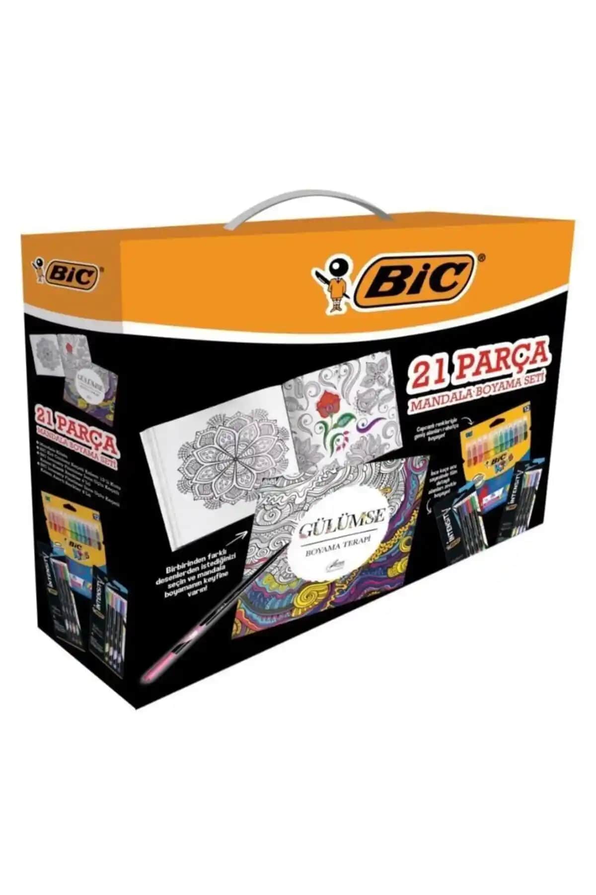 Bic Mandala Kıt TR 501090: Yaratıcı Boyama Seti ile Stres Atma ve Sanatsal Yetenekleri Geliştirme