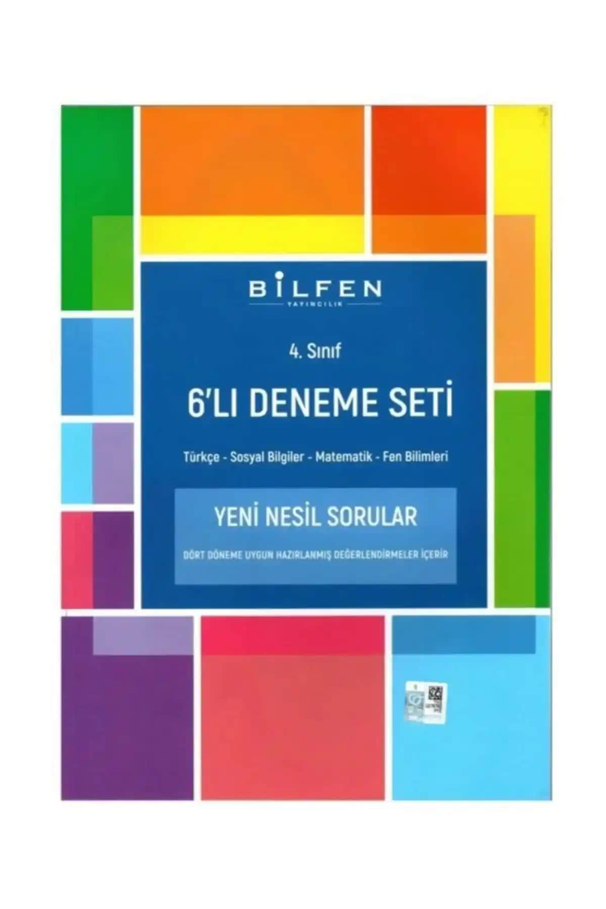 Bilfen Yayıncılık 4. Sınıf 4'lü Deneme Seti: Sınava Hazırlık ve Öğrenme Desteği