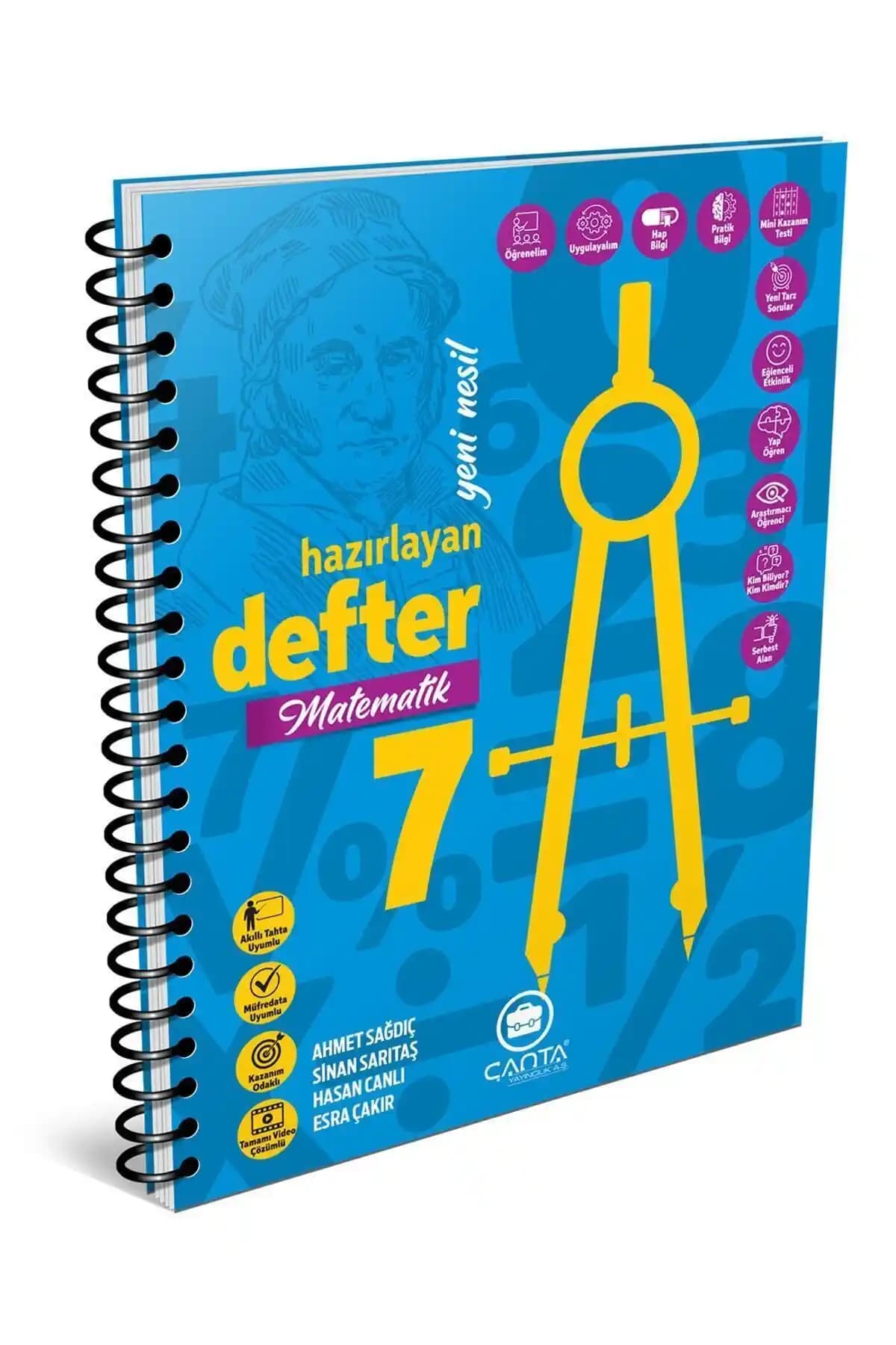 Çanta Yayınları 7. Sınıf Matematik Defteri Öğrencilerin Başarısını Artırmaya Yönelik