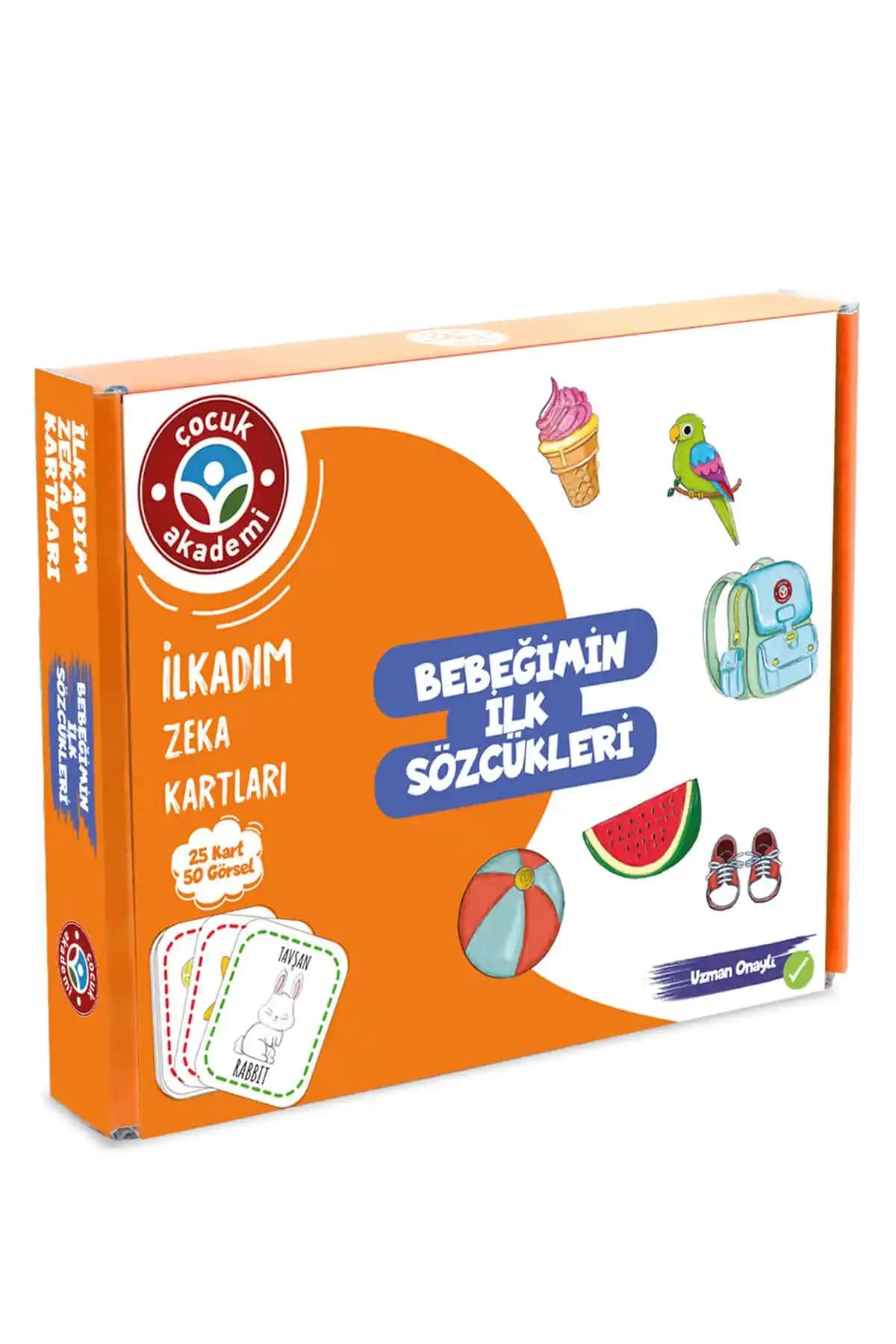 Çocuk Akademi İlk Adım Zeka Kartı ile Bebeklerde Dil ve Görsel Gelişim Destekleyici