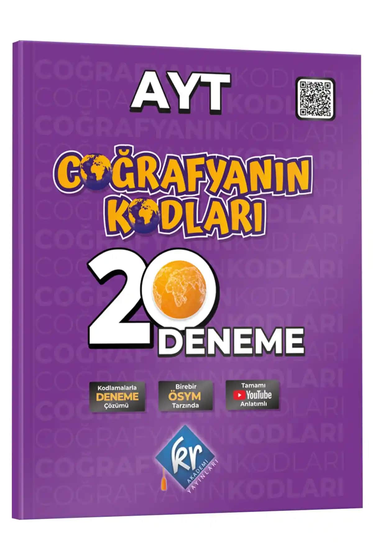 Coğrafyanın Kodları AYT Çözümlü 20 Deneme Sınav Hazırlık Kitabı