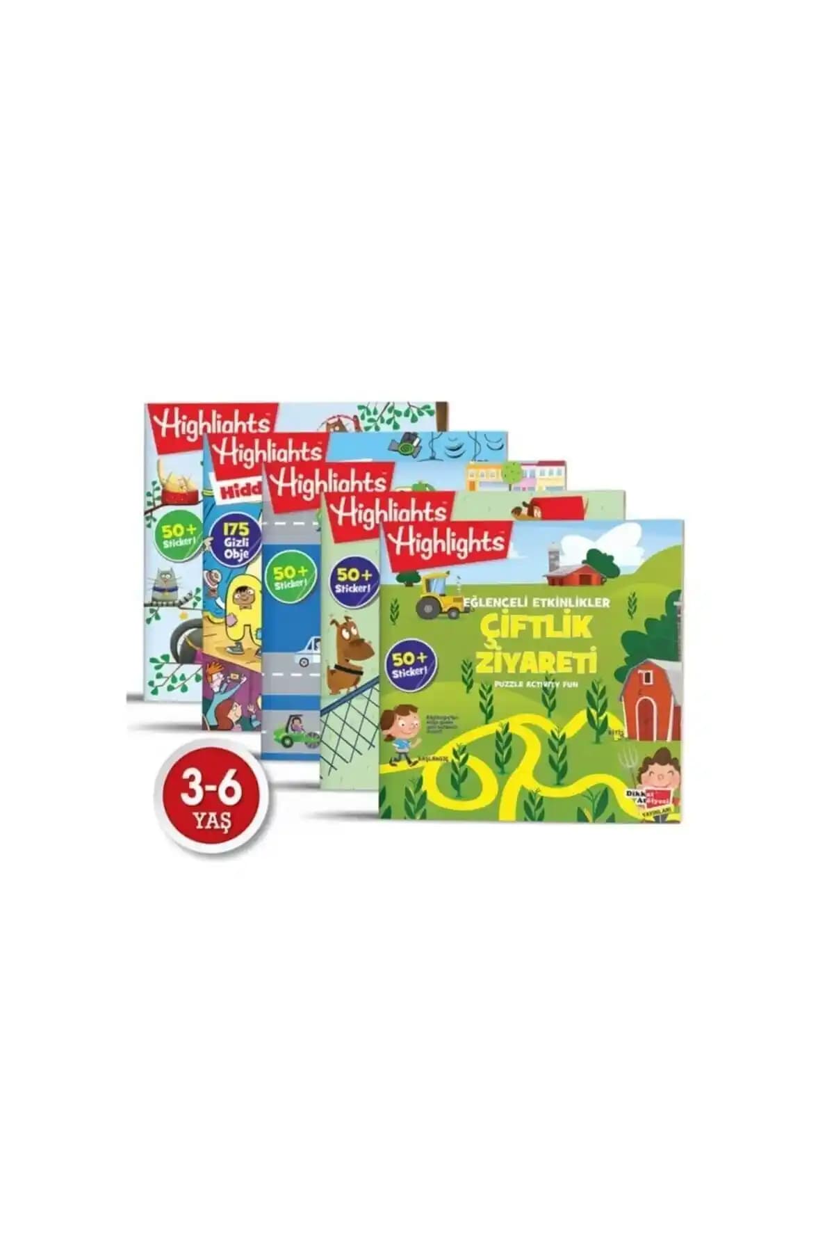 Dikkat ve Zeka Geliştirici Hikayeli Bulmaca Seti Çocuklar İçin Eğlenceli Öğretici İçeriklerle