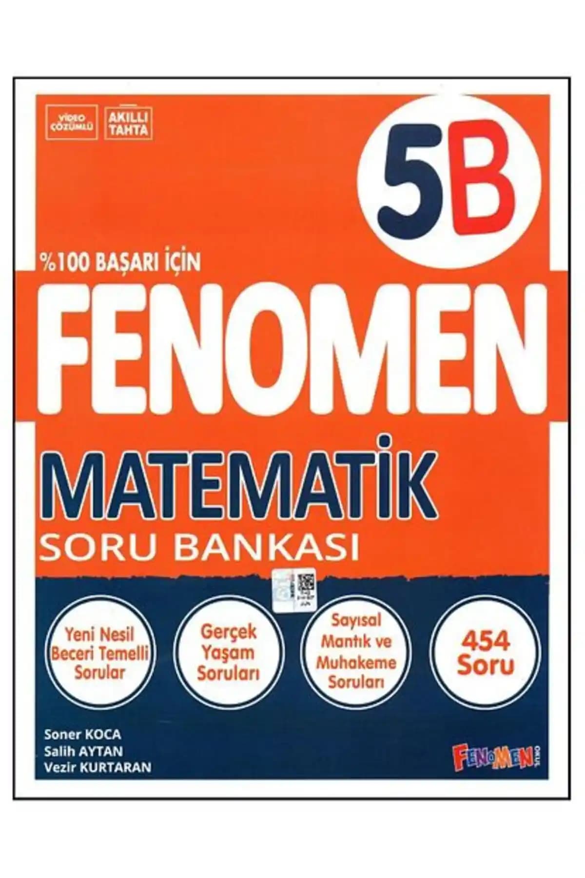 Fenomen 5. Sınıf Matematik Soru Bankası 2024 Basımı ile Öğrencilere Güçlü Temel