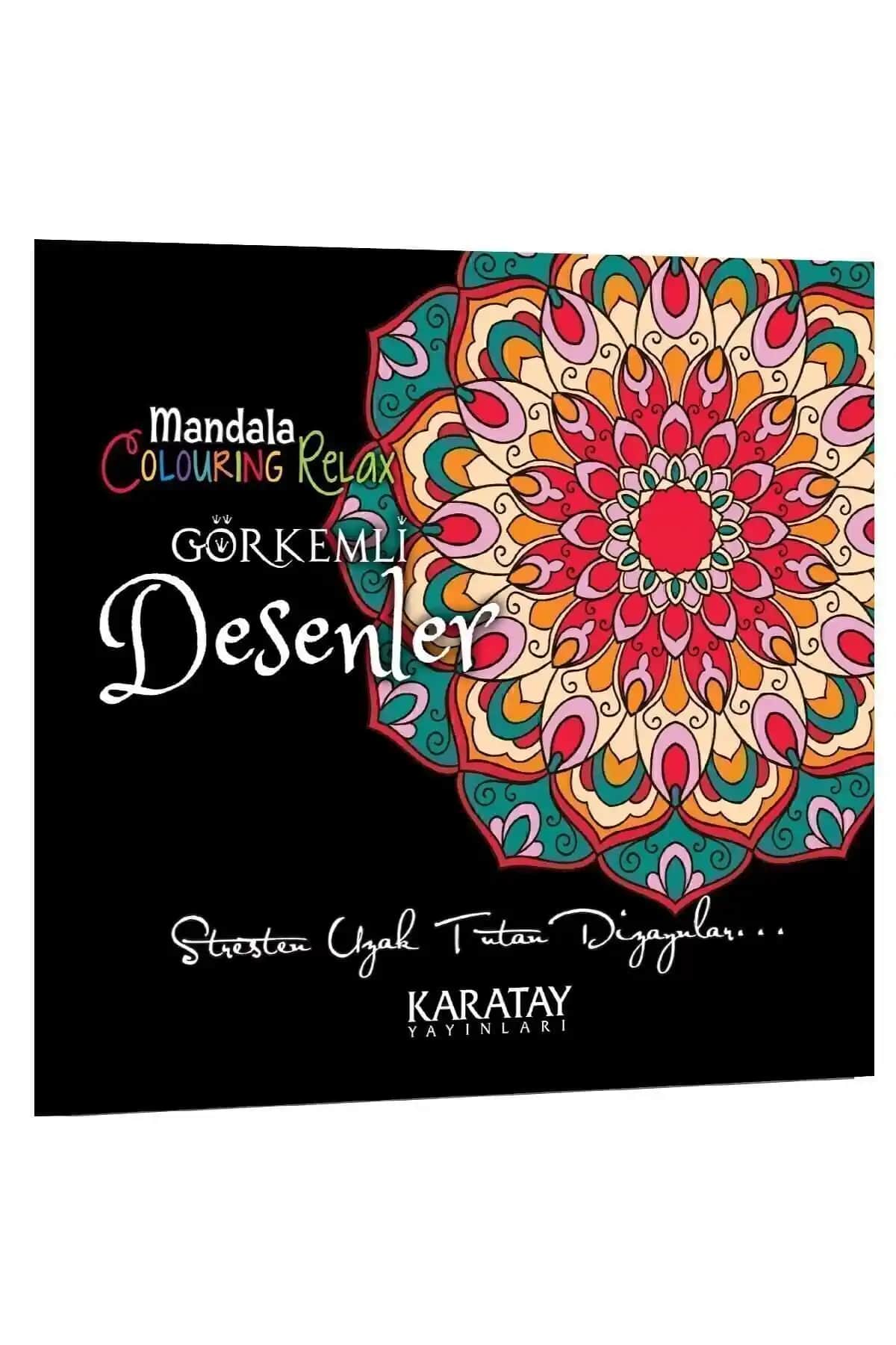 Genel Markalar Mandala Boyama Seti ile Yaratıcılığı Geliştiren Eğlenceli Hobi Seçeneği