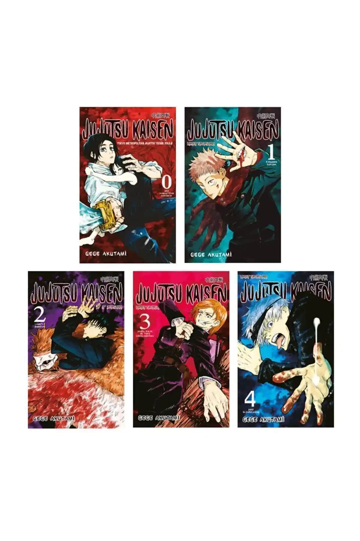 Gerekli Şeyler Yayıncılık'tan Jujutsu Kaisen Manga Seti 2022 Türkçe Baskı ve Detaylar