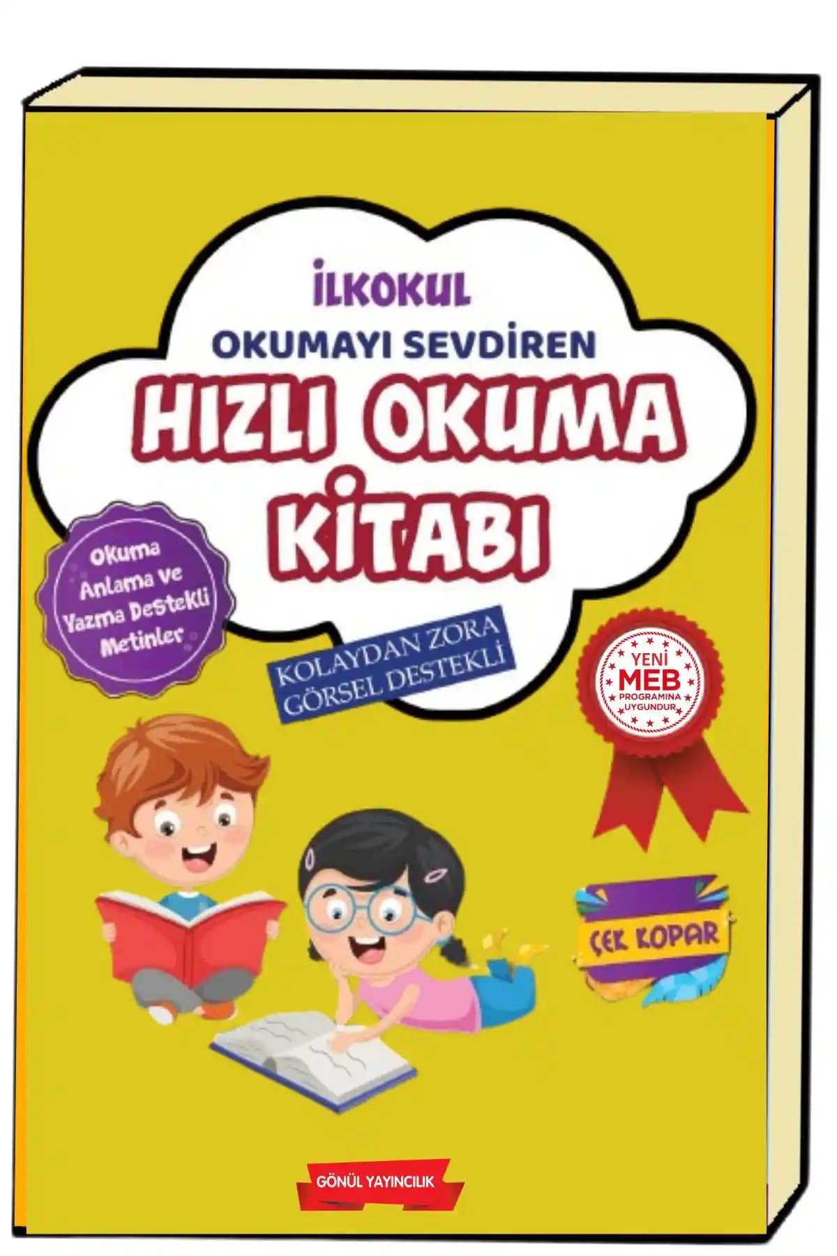 Gönül Yayıncılık 1. Sınıf Hızlı Okuma Kitabı Güncel İçerik ve Öğrenme Destekleriyle