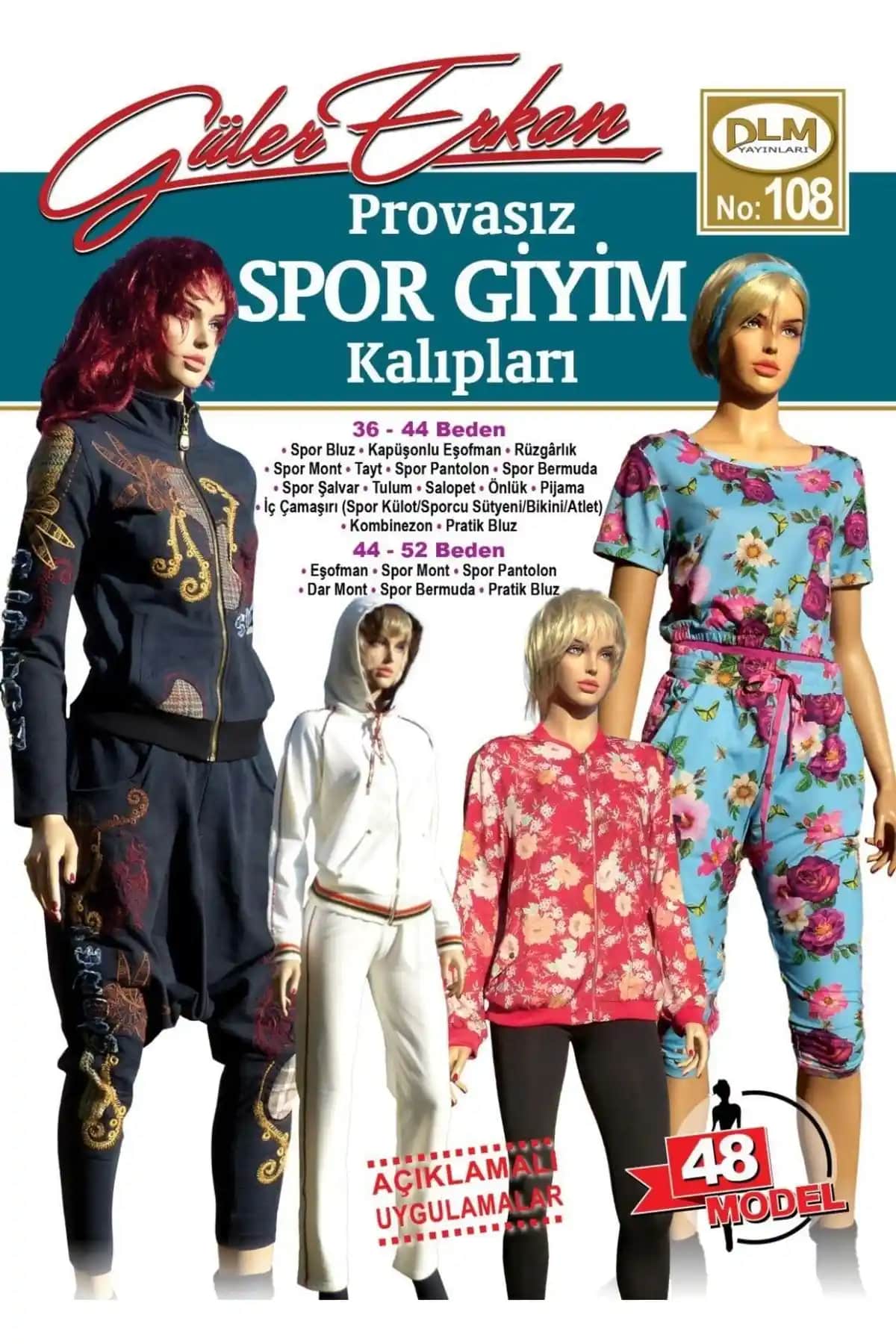 Güler Erkan Provasız Spor Giyim Kalıpları: Fonksiyonellik ve Kullanım Kolaylığı