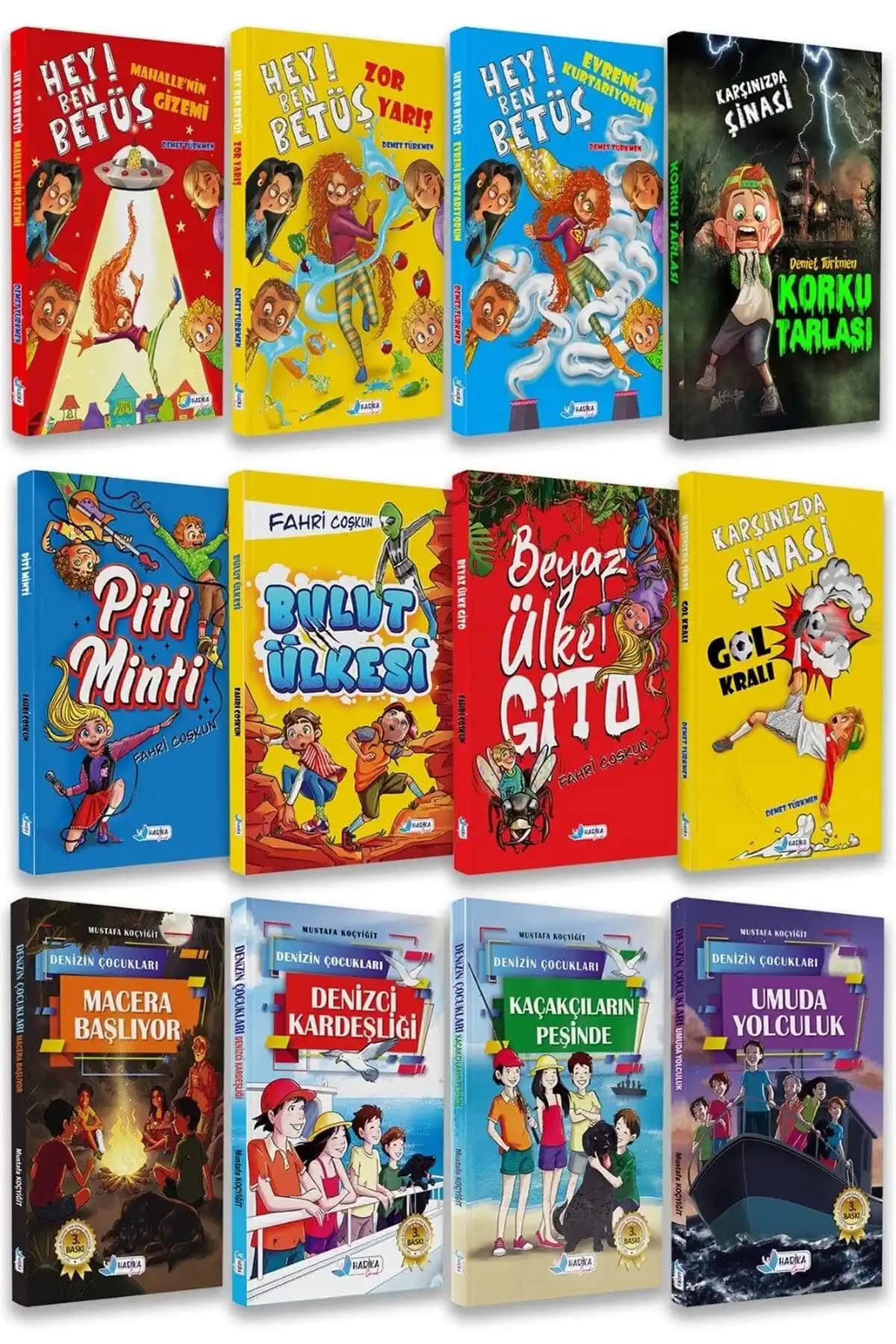 Harika Kitap Ortaokul Serisi: 4-8. Sınıf Öğrencileri İçin Eğitici ve Eğlenceli Hikaye Kitapları Seti