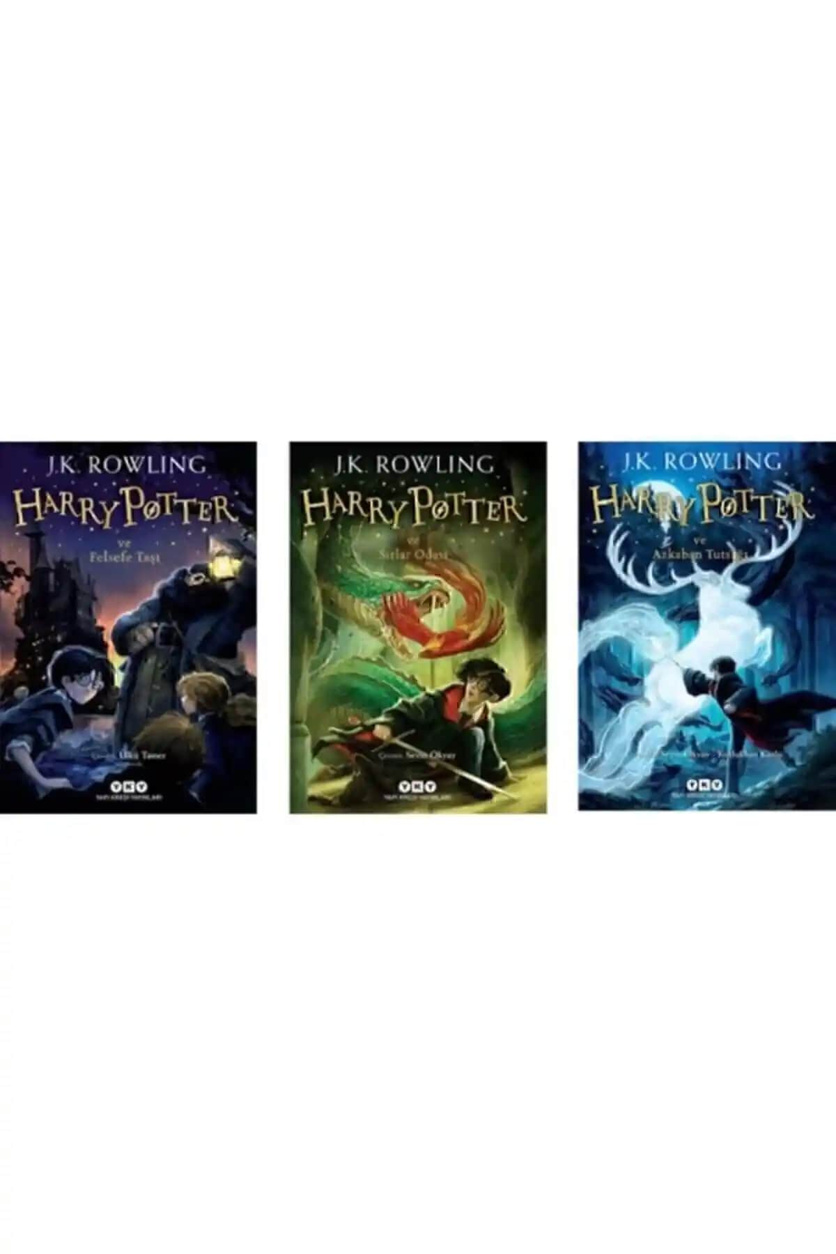 Harry Potter Serisi 1-3 Kitap Seti Büyülü ve Kaliteli Okuma Deneyimi Sunar