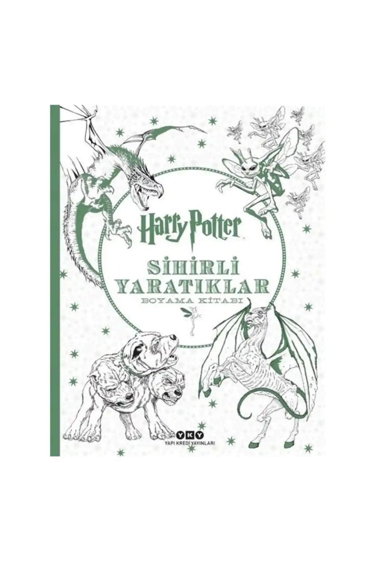 Harry Potter Sihirli Yaratıklar Boyama Kitabı ile Hayal Gücünüzü Keşfedin