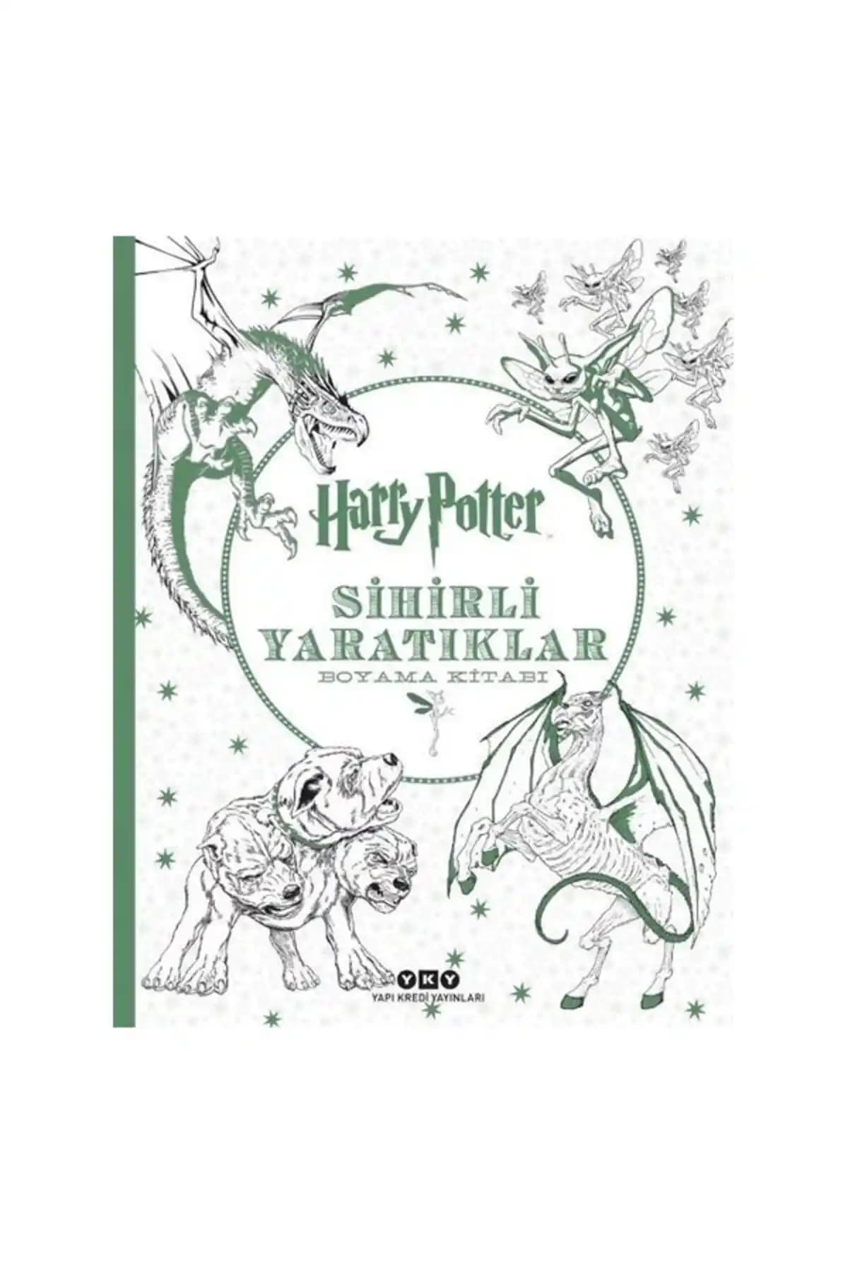 Harry Potter Sihirli Yaratıklar Boyama Kitabı ile Hayal Gücünüzü Keşfedin