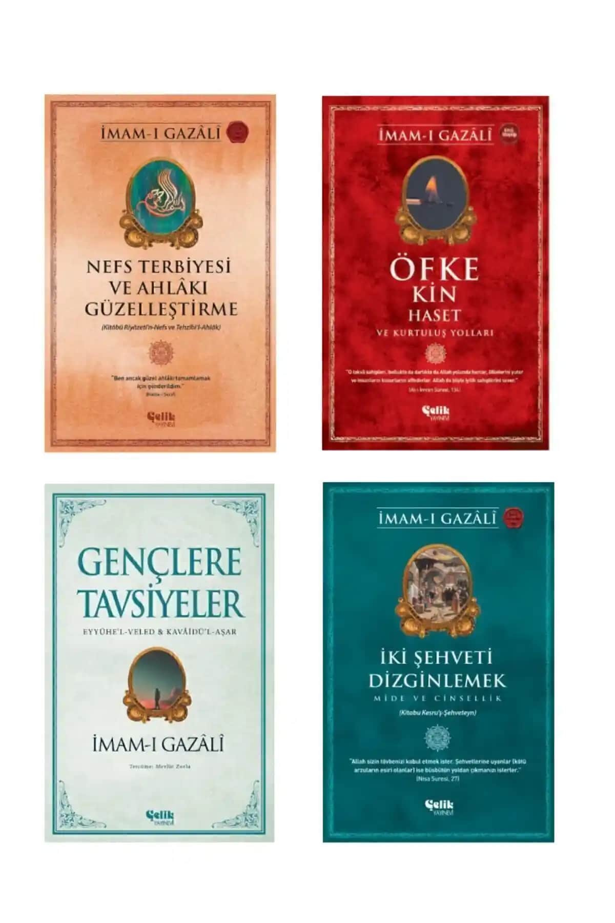 İmam Gazali Nefs Terbiyesi Seti: Ruhsal Gelişim ve Manevi Arınma Rehberi