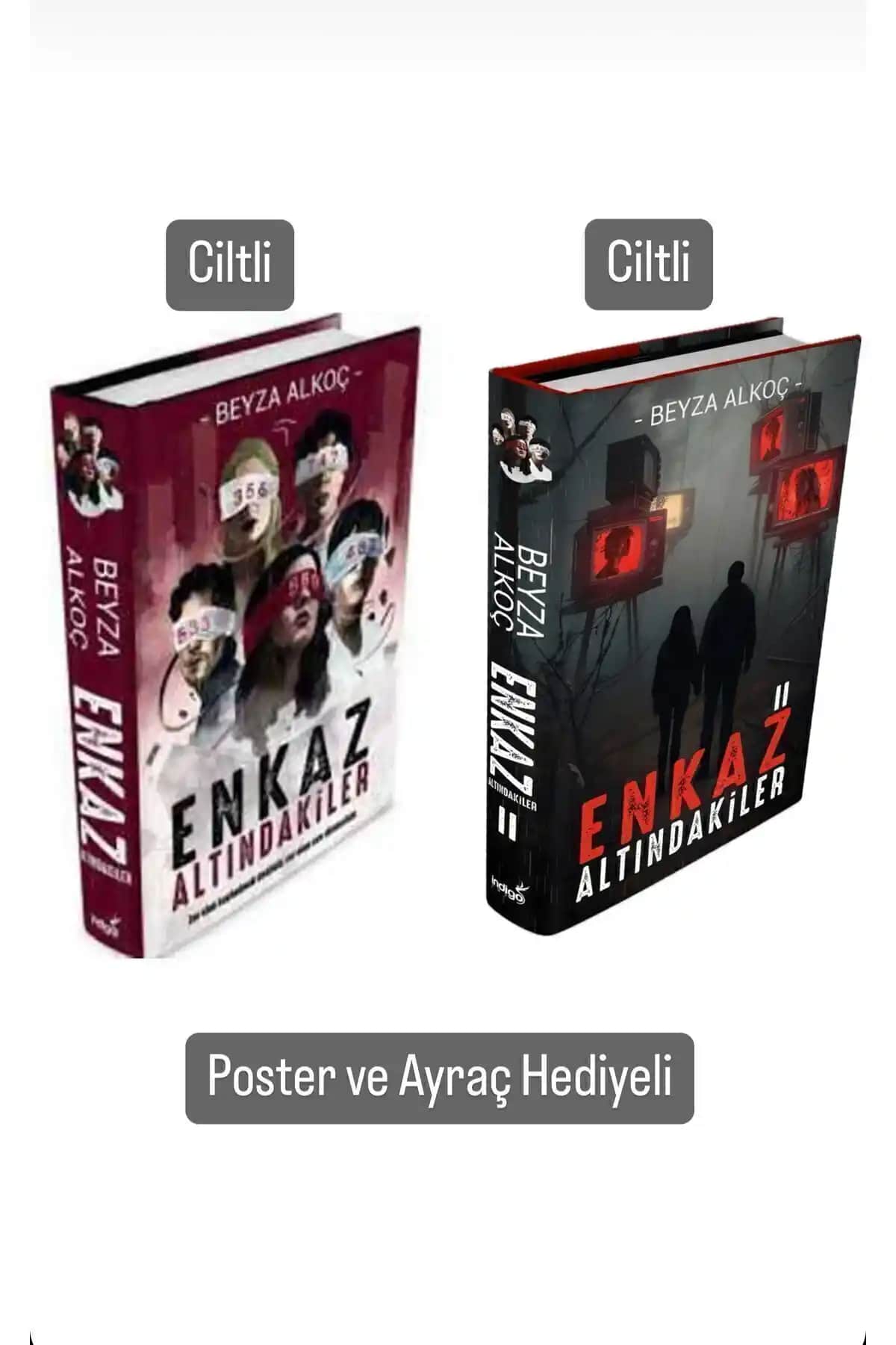 İndigo Kitap Enkaz Altındakiler Serisi Ciltli Roman Seti 2024 Basımı Duygusal Okuma Deneyimi