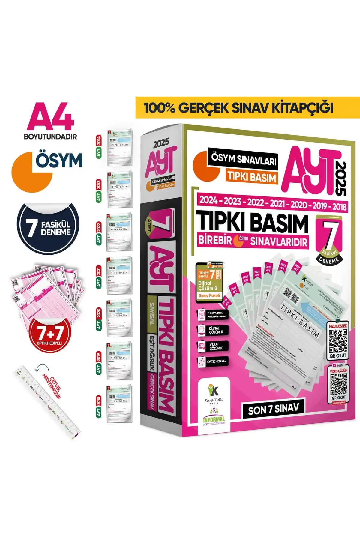 İnformal Yayınları'nın 2025 AYT ve TYT Soru Bankası Detaylı İçerik ve Güvenilirlik