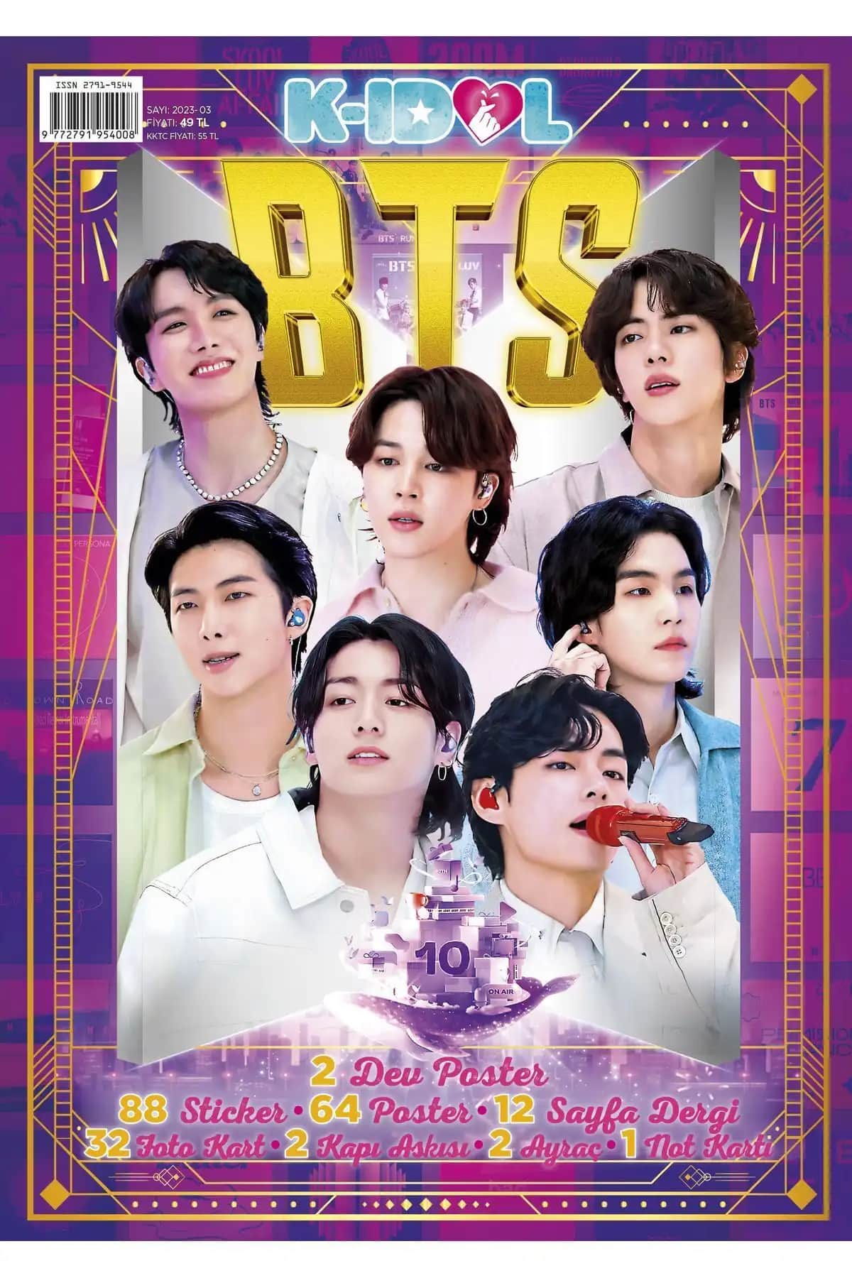 2025'te BTS Tutkunları İçin KIDOL DERGİ 2023-03 ile Kore Kültürünü Keşfedin
