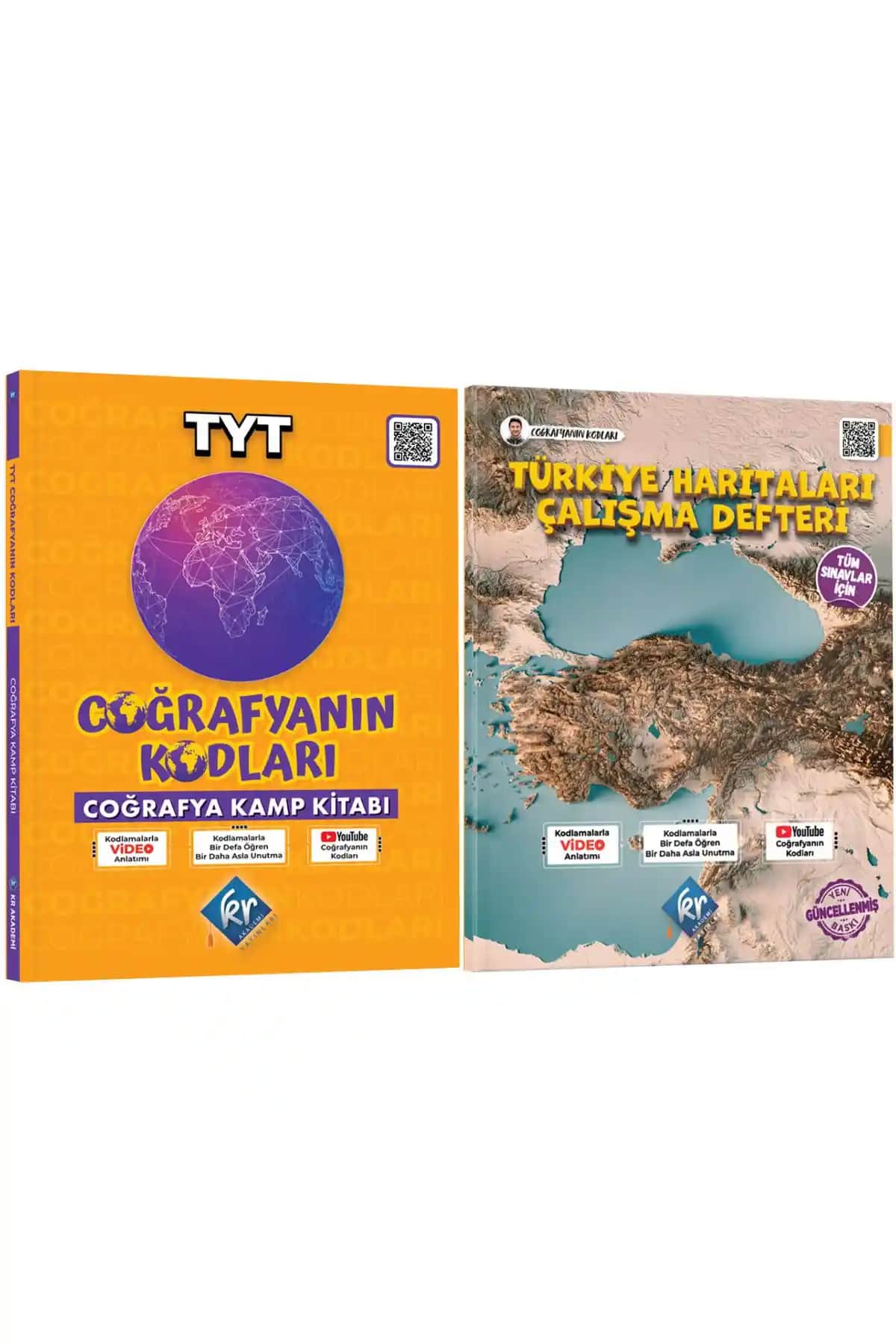 KR Akademi Coğrafyanın Kodları Seti 2024 Sınavlarına Hazırlık İçin Kapsamlı Kaynak