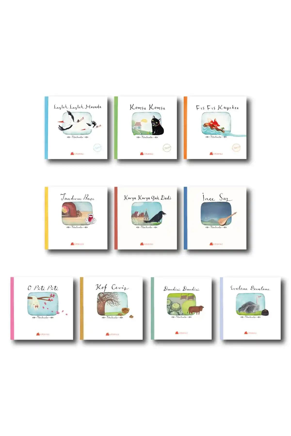 Kumdan Kale Tekerlemeler Seti: Çocukların Dil ve Zeka Gelişimini Destekleyen Eğlenceli Seri