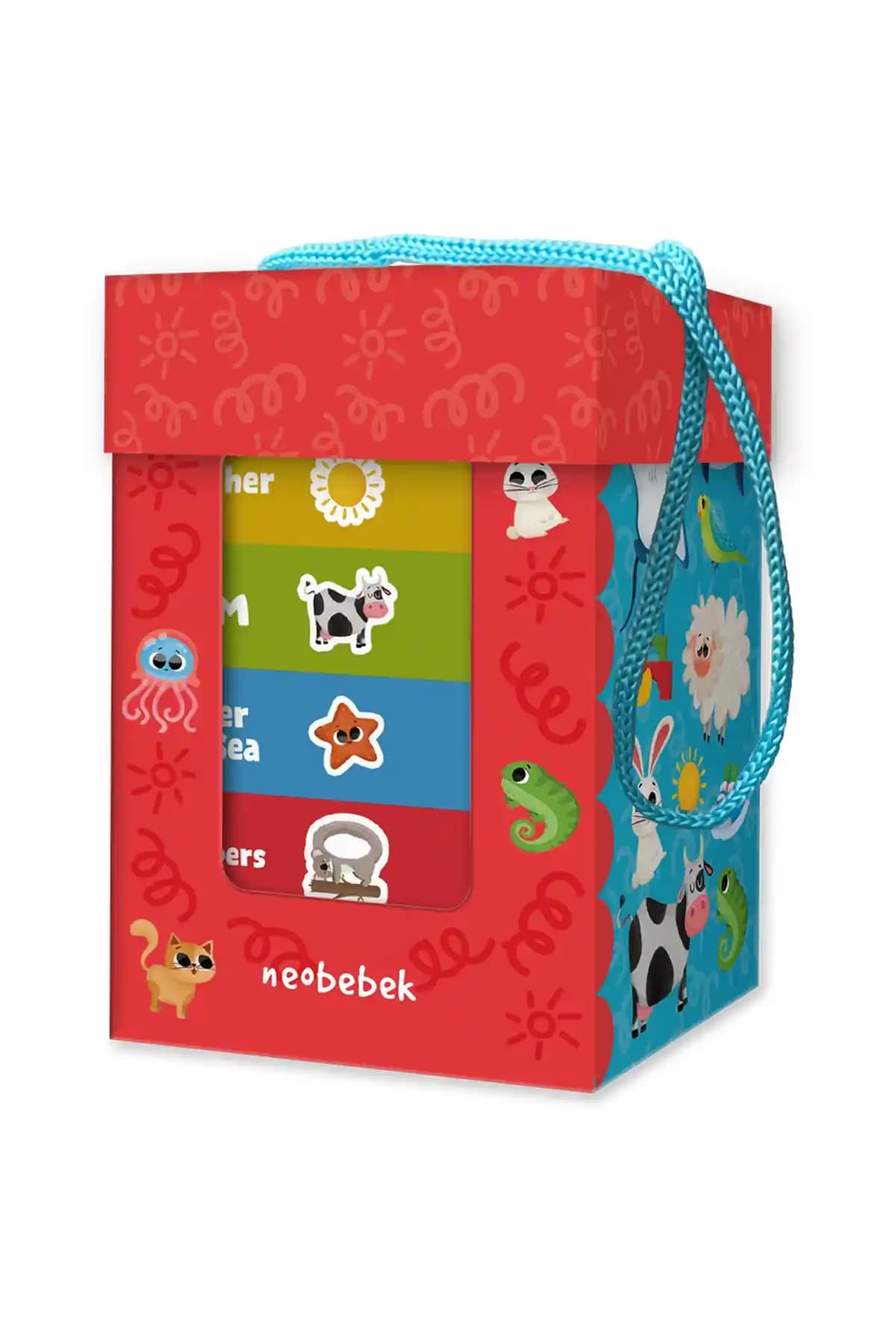 Neobebek Mini Mini Kitaplar Serisi: 0-3 Yaş Çocuklar İçin Eğitici ve Eğlenceli Set