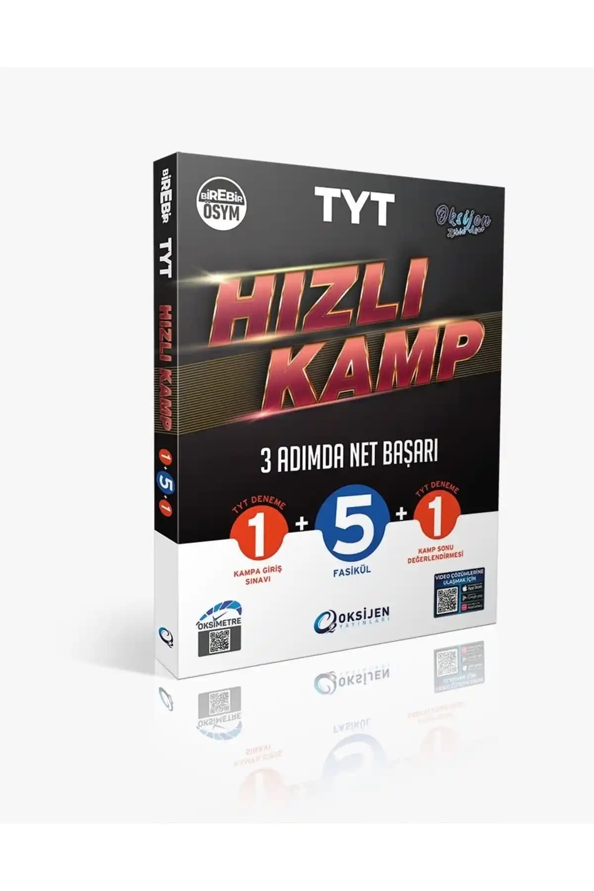 Oksijen Tyt Hızlı Kamp 3 Adımda Net Başarı Kitabı ile Sınavlara Hızlı ve Etkili Hazırlık