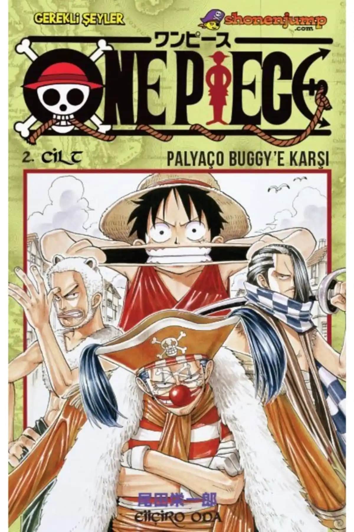 One Piece 2 Macera Dolu Fantastik Dünya Manga Kitabı Türkçe Basım
