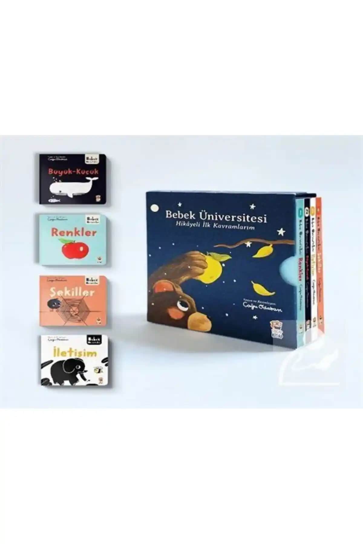 Sincap Kitap Bebek Üniversitesi İlk Kavramlarım Seti Çocuklar İçin Eğitici ve Eğlenceli Kitaplar