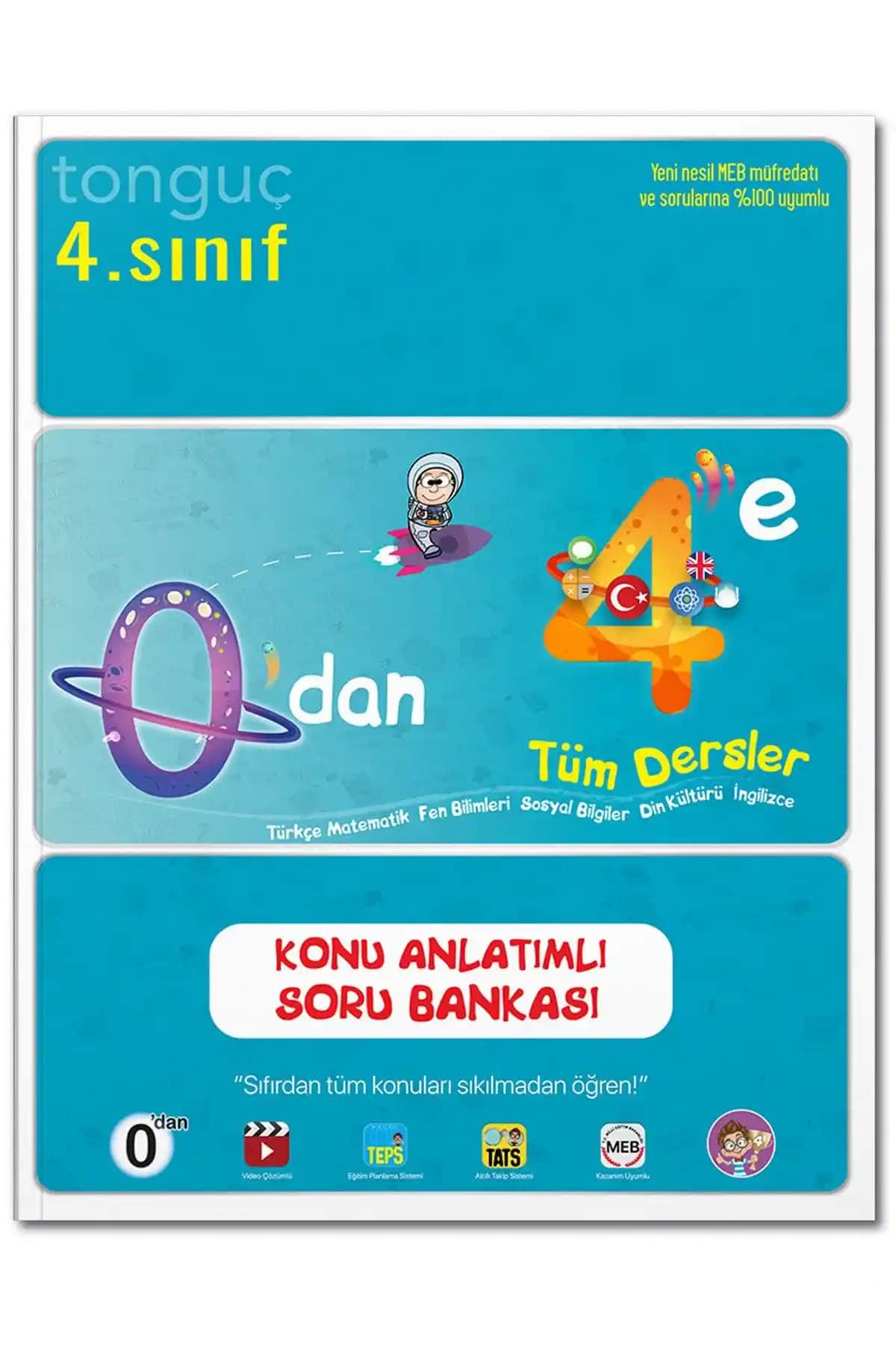 Tonguç 0'dan 4'e Konu Anlatımlı Soru Bankası Öğrenciler ve Veliler İçin Kapsamlı Kaynak