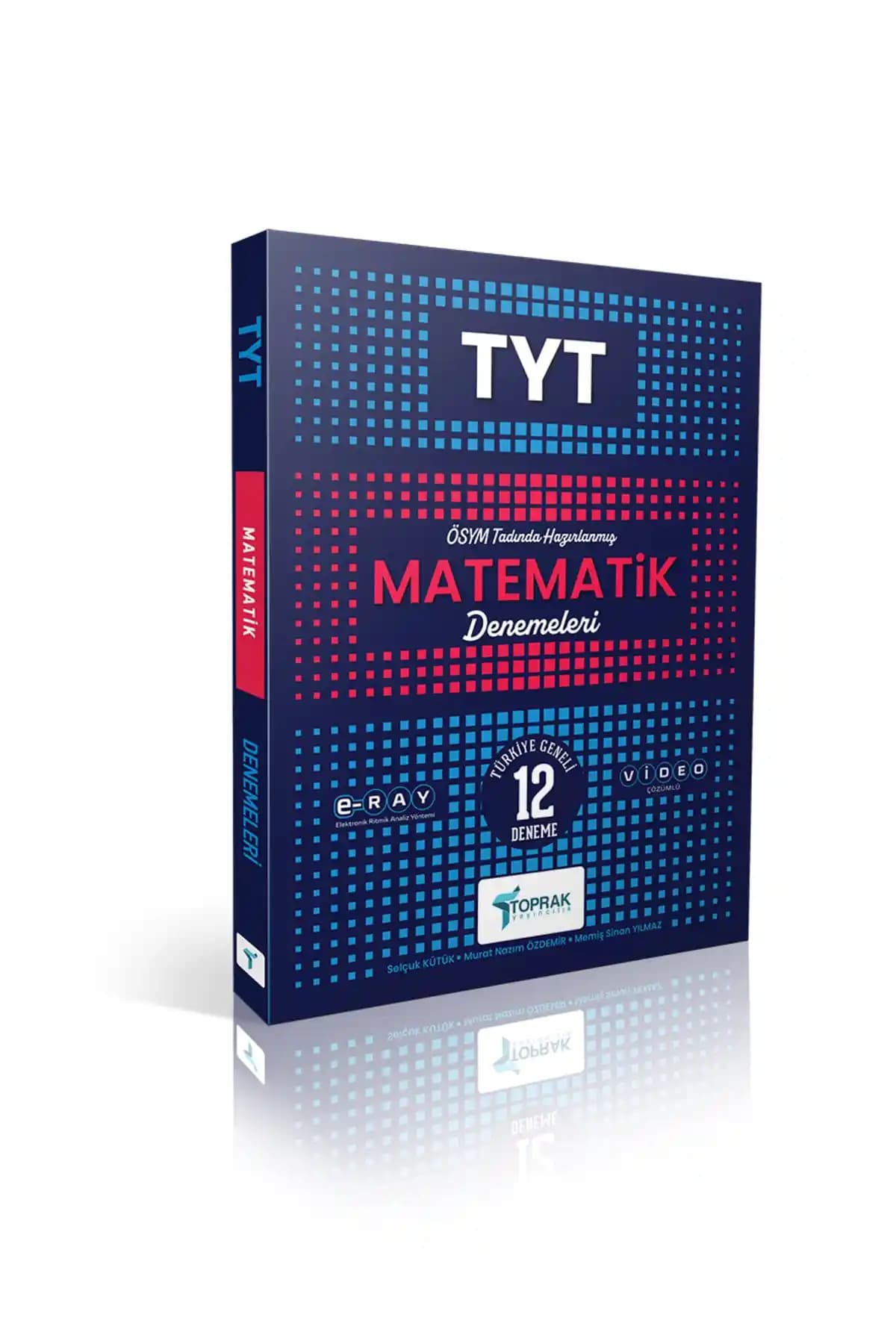 Toprak Yayıncılık 12'li TYT Matematik Deneme Kitabı Öğrencilere Güçlü Sınav Hazırlık Desteği