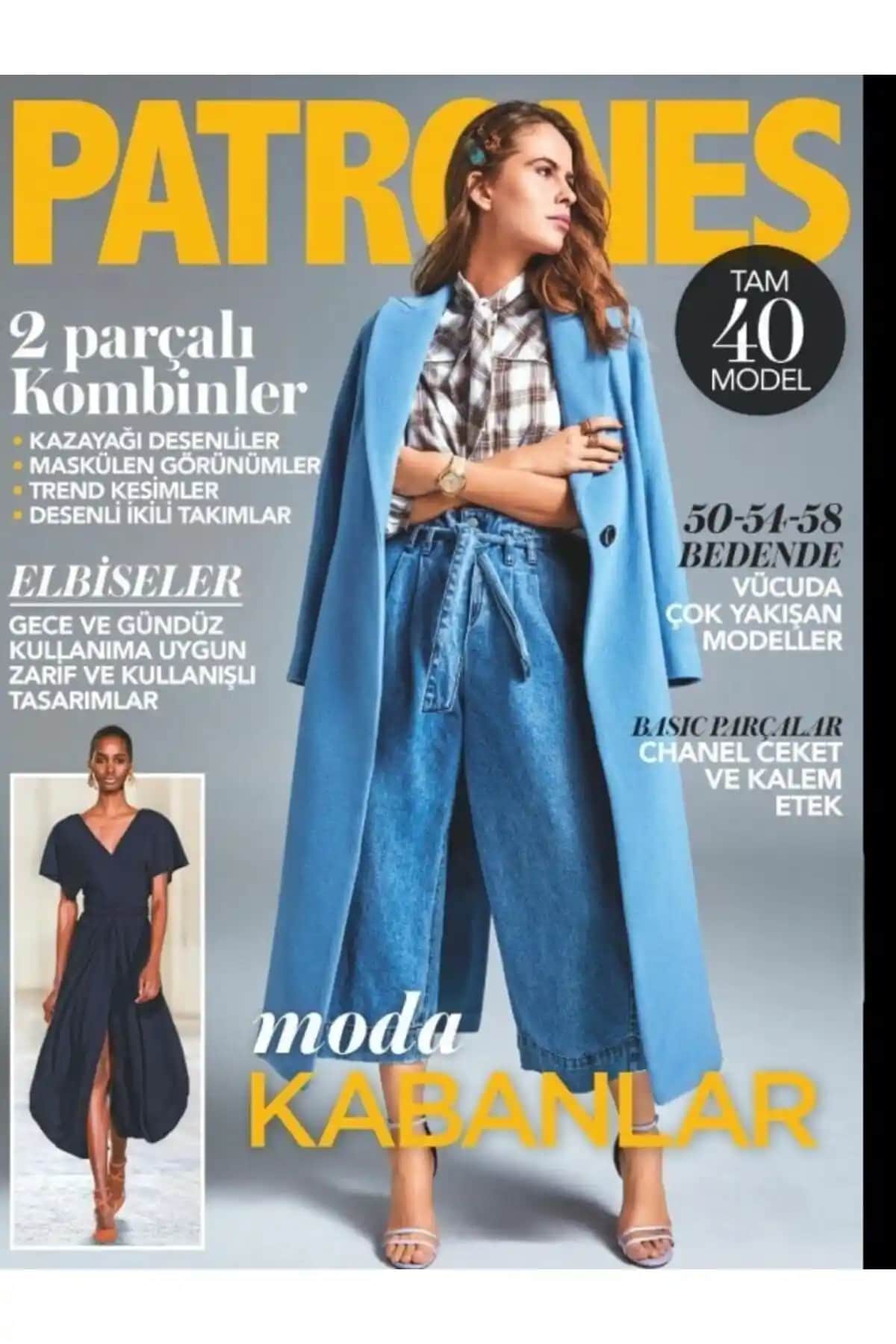Turkuvaz Dergi PATRONES Sayı 8 Moda ve Tasarım İçerikleriyle İlham Verici Bir Yayın