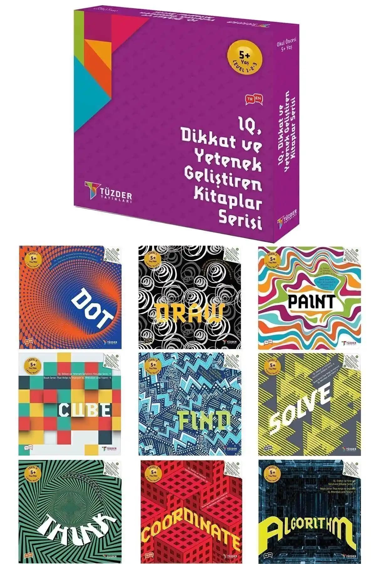 TÜZDER Yayınları 5 Yaş 9'lu Eğitim Seti Çocukların Gelişimine Destek Sağlar