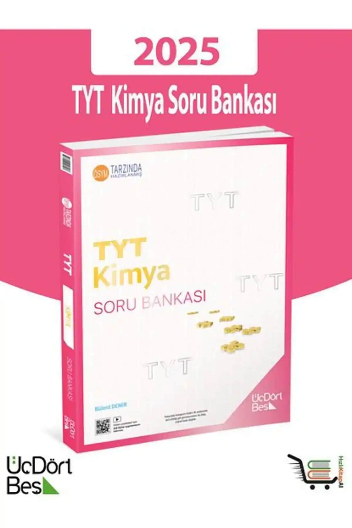 Üç Dört Beş Yayıncılık 345-2025 Model TYT Kimya Soru Bankası Detaylı İnceleme