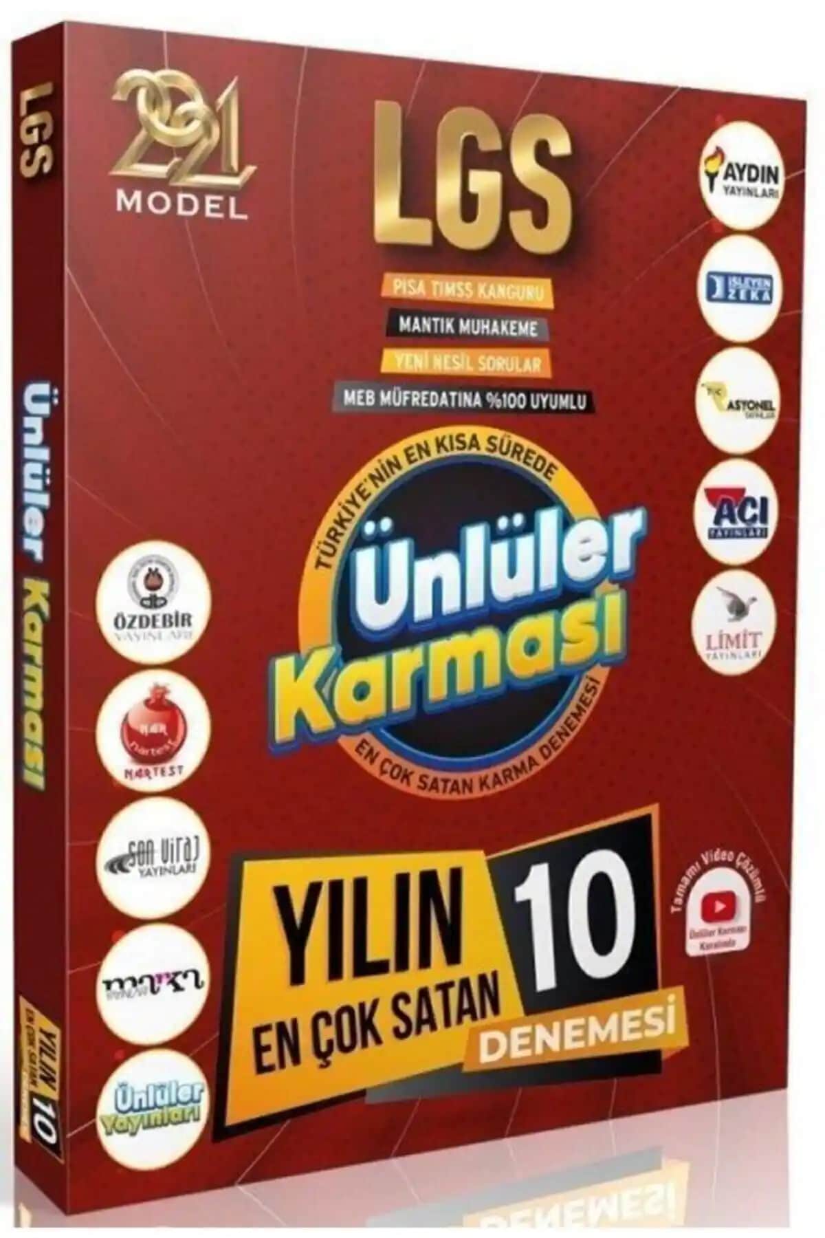 Ünlüler Karması 8. Sınıf LGS Deneme Sınavı: Güncel ve Pratik Sınav Hazırlık Kaynağı