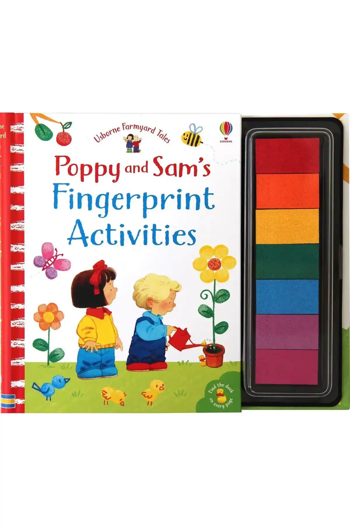 Usborne Poppy ve Sam'ın Parmak İzleri Etkinlikleri: Eğitici ve Eğlenceli Çocuk Kitabı İncelemesi