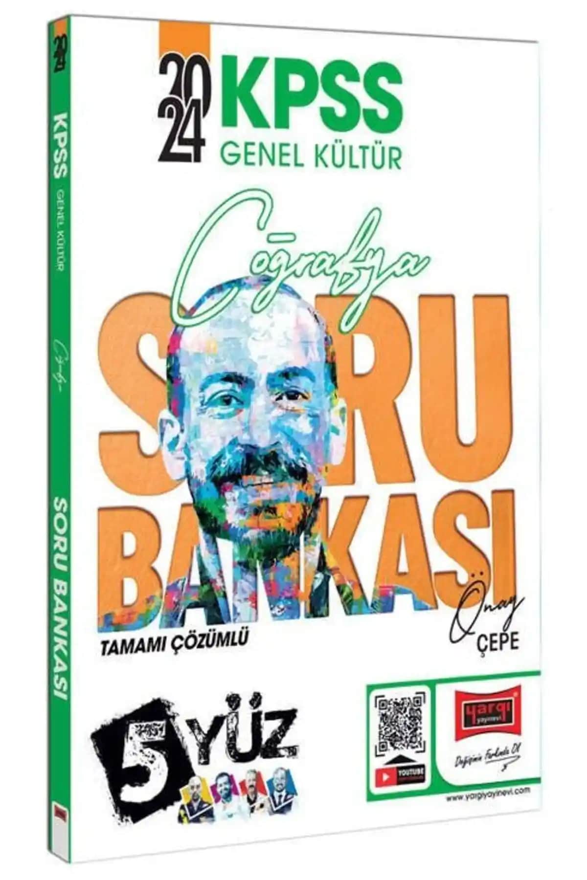 Yargı Yayınları 2024 KPSS Genel Kültür Coğrafya Soru Bankası Tamamı Çözümlü