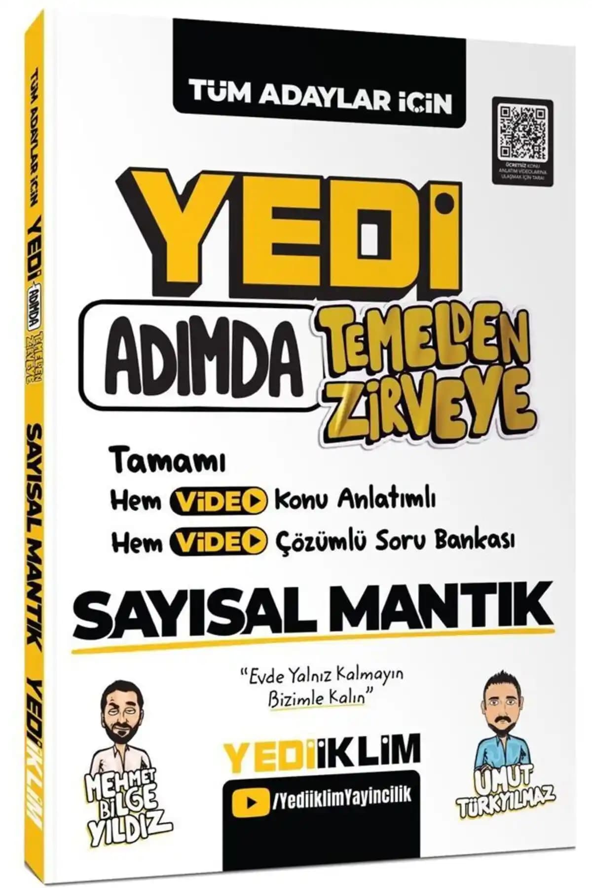 Yedi Adamda Temelden Zirveye Sayısal Mantık: KPSS ve Diğer Sınavlar İçin Kapsamlı Kaynak
