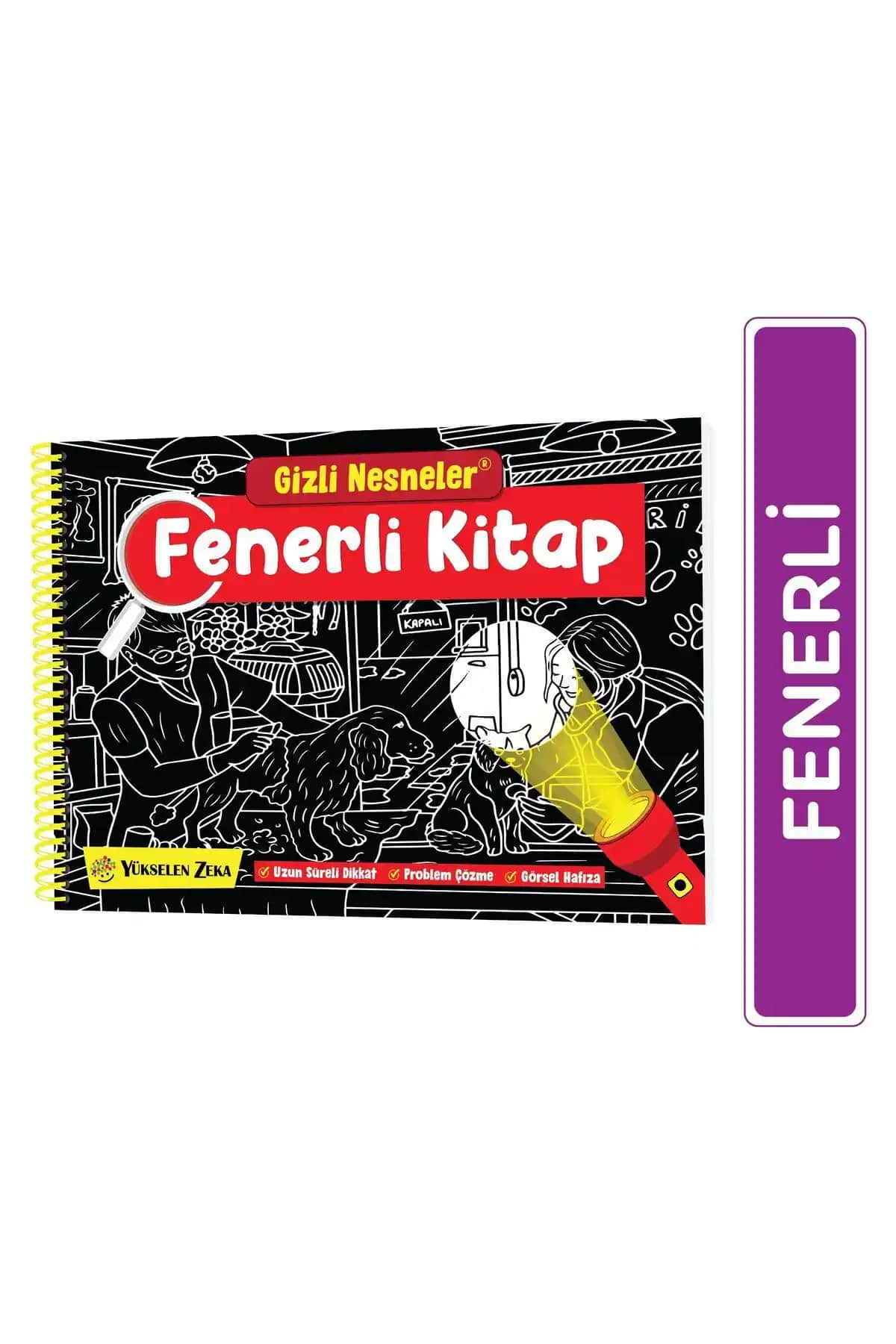 Yükselen Zeka Fenerli Kitap Gizli Nesneler Çocukların Dikkat ve Hayal Gücünü Geliştirir