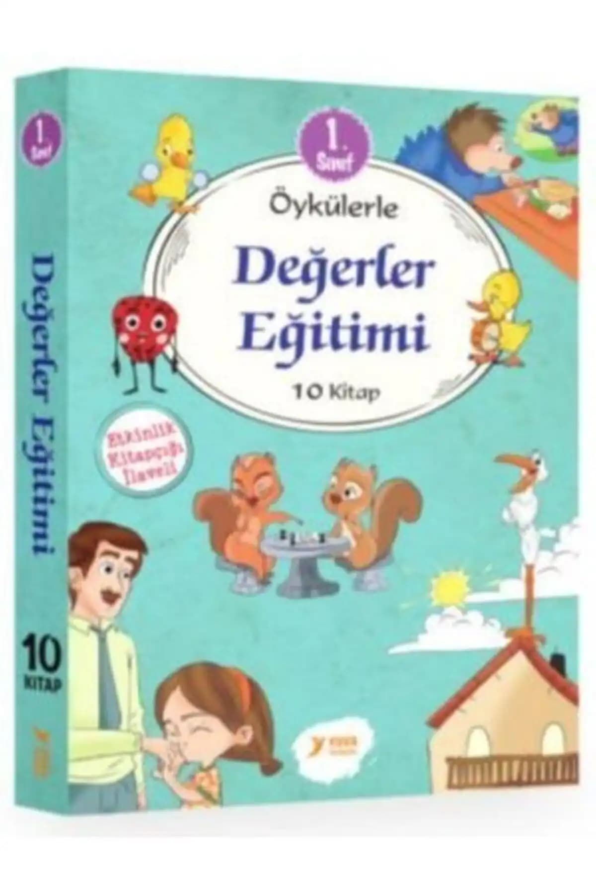 Yuva Yayınları 1. Sınıf Öykülerle Değerler Eğitimi Seti: Çocuklar İçin Kapsamlı ve Etkili Öğrenme Kaynağı