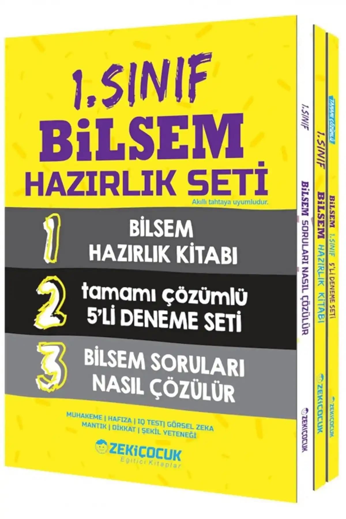 Zeki Çocuk Yayınları 1. Sınıf Bilsem Hazırlık Seti Güncel ve Kapsamlı Eğitim Kaynağı