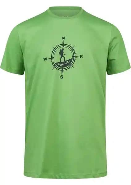 2AS Alex Baskılı Erkek Sıfır Yaka T-Shirt Doğa Dostu ve Şık Tasarım Özellikleri