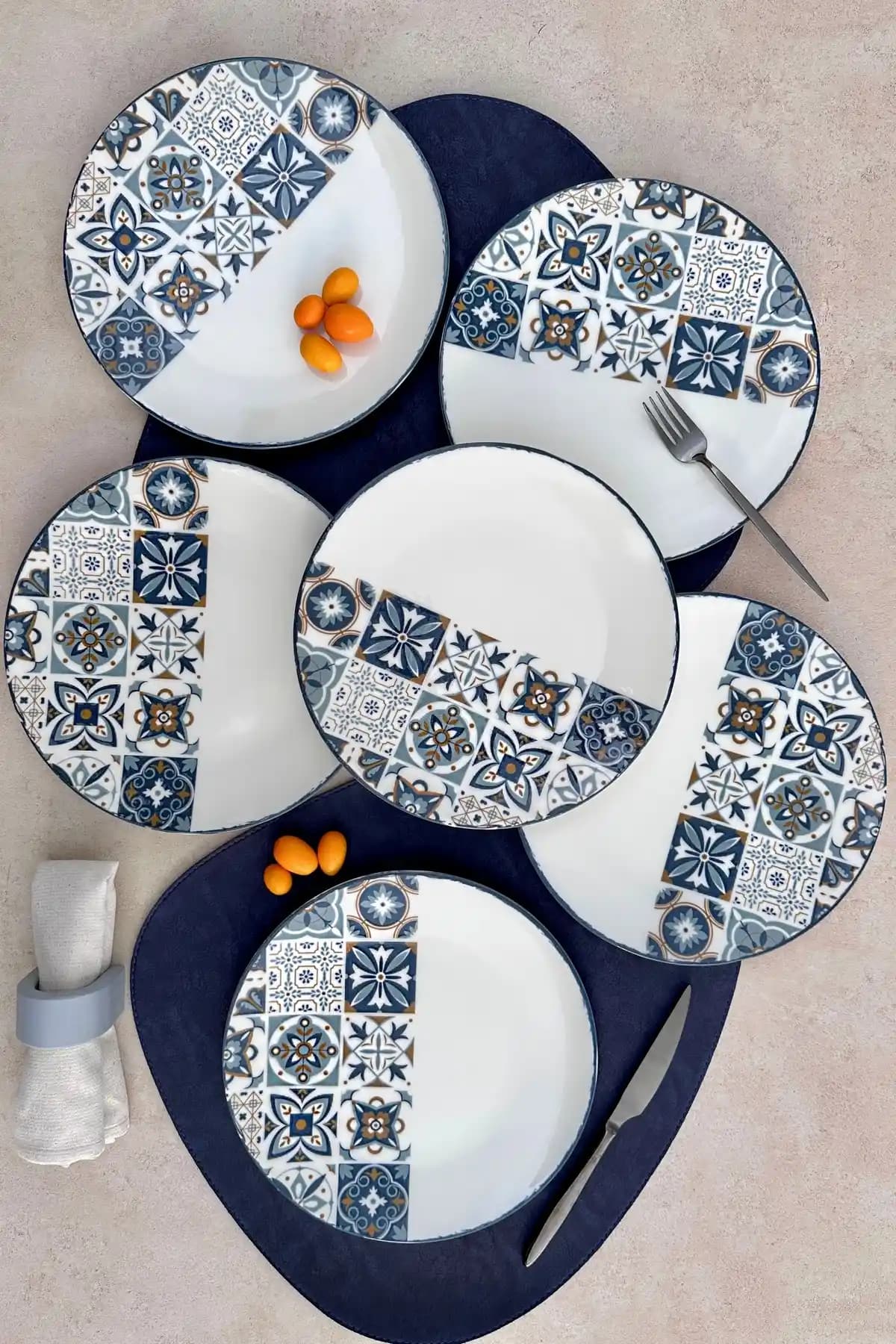 6 Kişilik Tabak Takımı Seçimi ve Dekorasyon Uyumuyla Şık Sofralar Yaratın