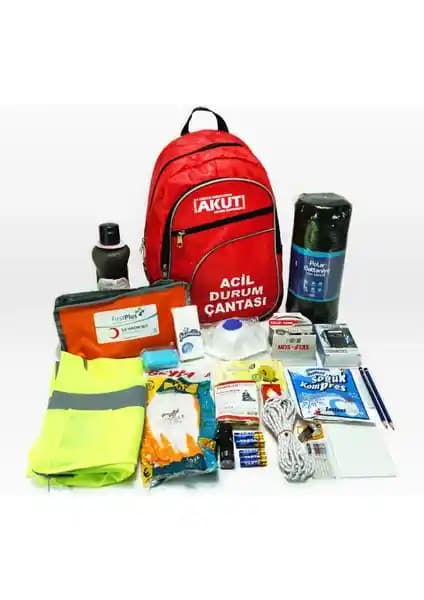 Akut Afet Acil Durum Deprem Çantası: Güvenlik ve Hazırlık İçin En İyi Çözüm