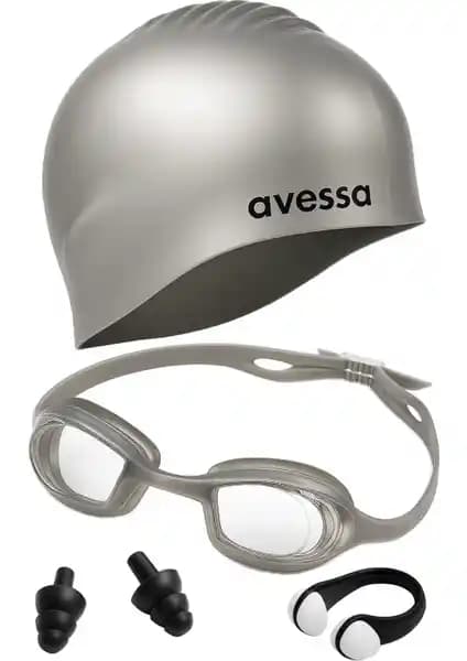 Avessa 4'lü Yetişkin Yüzücü Seti: Konfor ve Güvenlik Sunan Yüzme Aksesuarları