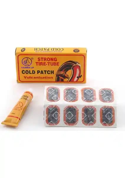 Bisiklet Lastik Tamir Kiti 48'li Soğuk Yama ve Tutkal ile Pratik Onarım Çözümü