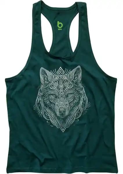 Bluu Wolfart Fitness Gym Tank Topu: Dayanıklı ve Konforlu Spor Atletleri