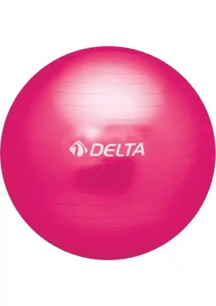 Delta 85 cm Dura-Strong Deluxe Fuşya Pilates Topu: Dayanıklı ve Estetik Egzersiz Aleti