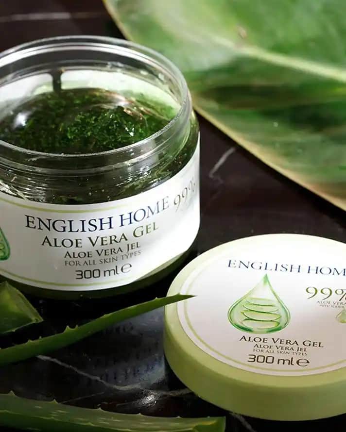 English Home Aloe Vera Jel ile Doğal ve Etkili Cilt Bakımı Ürünleri