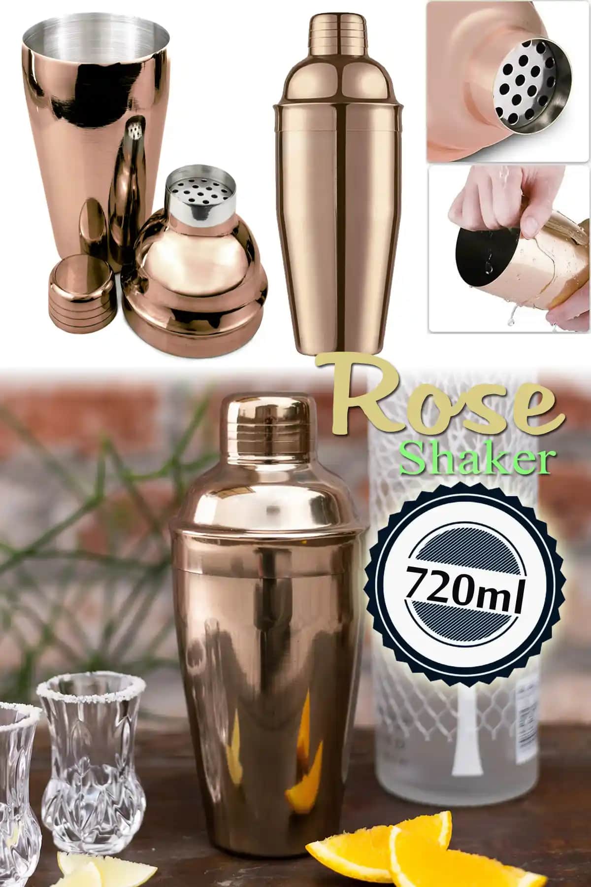 Evde Profesyonel Bar Deneyimi İçin En İyi Shaker Kokteyl Modelleri ve Dekorasyon İpuçları