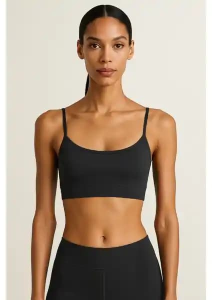 HNX İnce Askılı Toparlayıcı Spor Büstiyer: Modern ve Konforlu Günlük Spor Giyim