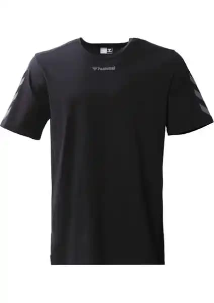 Hummel Hmlt-Mt Cobra Erkek Siyah Tişörtü Spor ve Günlük Kullanım İçin Uygun