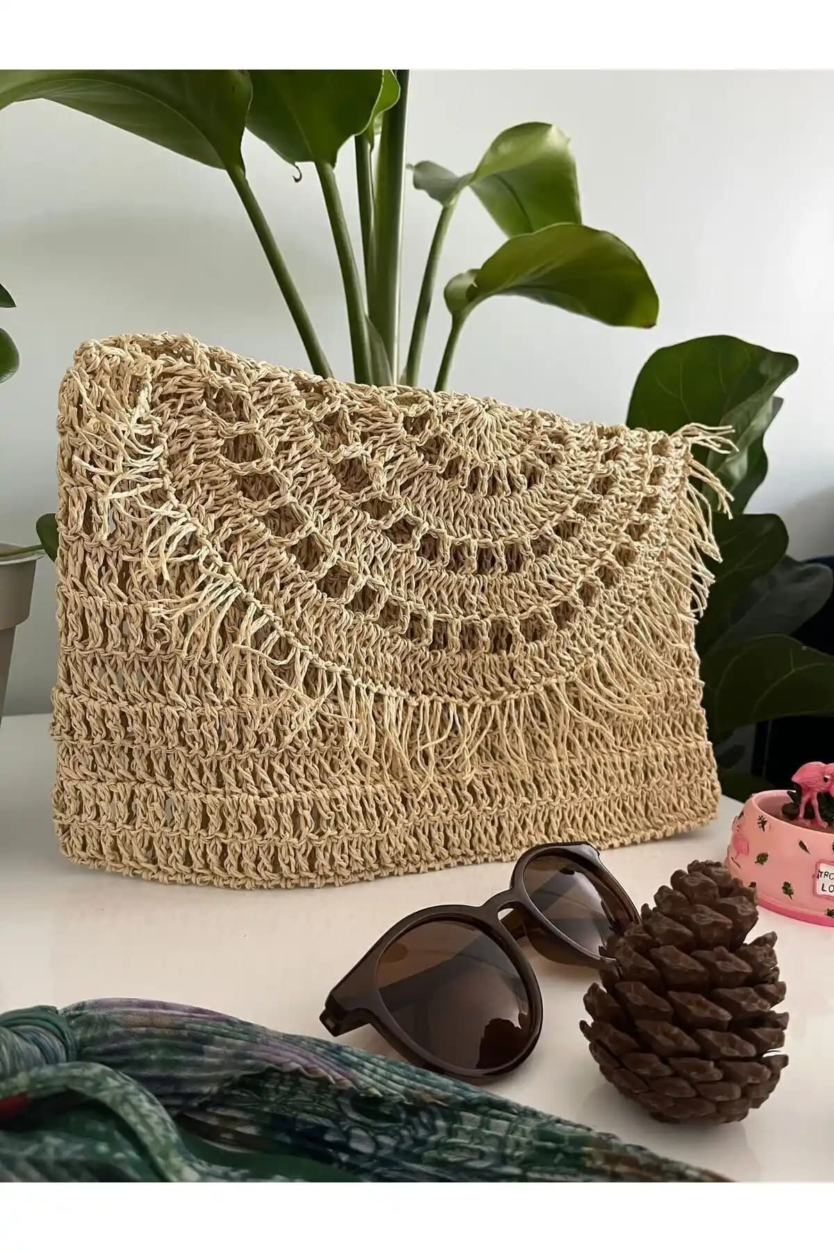 Kağıt İp Hasır Çanta Trendleri ve Dekorasyonda Kullanım Alanları