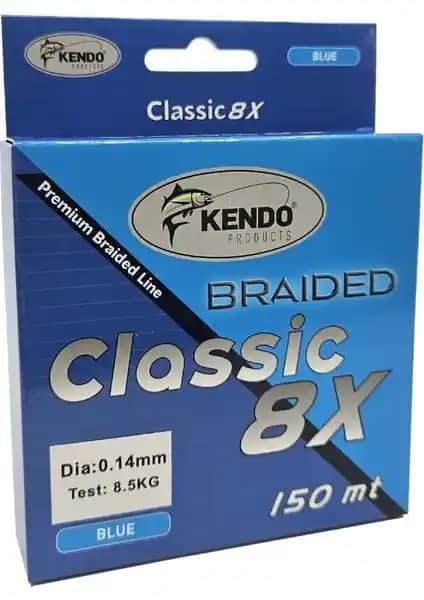 Kendo Classic 8x 150M Mavi Örgü İp: Dayanıklı ve Çok Amaçlı Kullanım İçin Önerilen